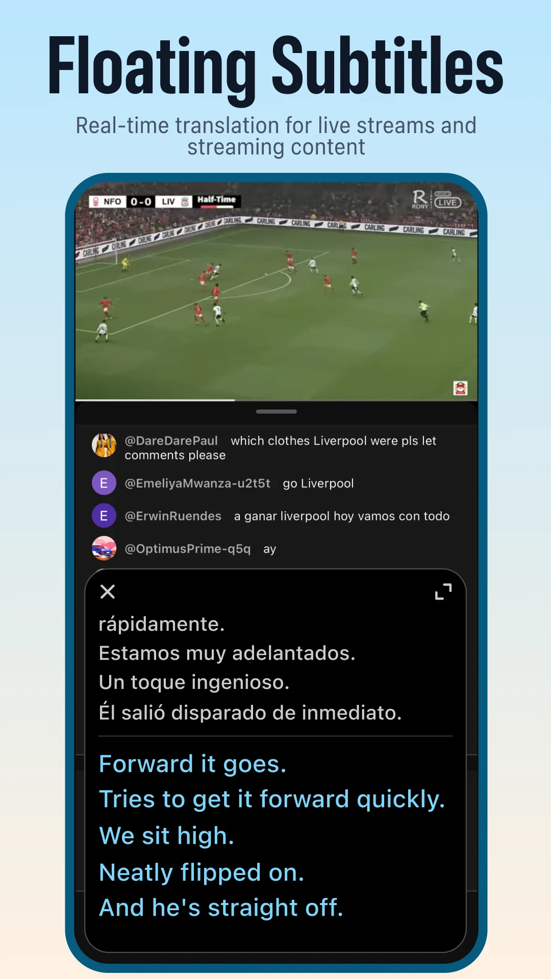 TransGull - AI Live Translate screenshot